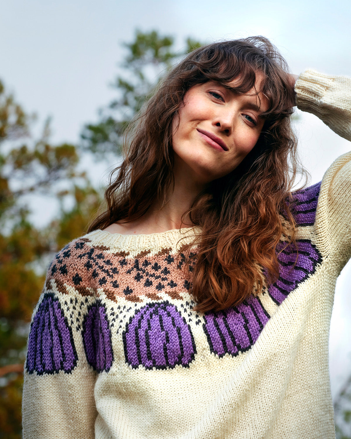 Knitting Pattern: Florence Sweater (by Sisko Sälpäkivi) (PDF