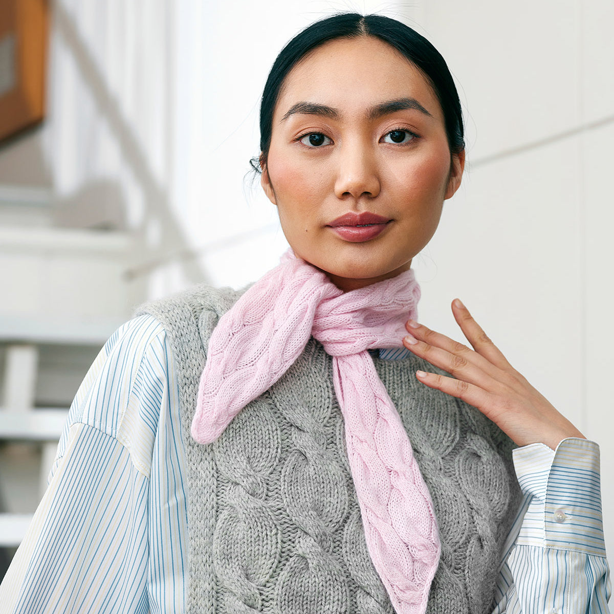 Pattern Pastelli Knitting Pattern: Pastelli Scarf (by Anna Tanskanen) (PDF) – Kotona Shop